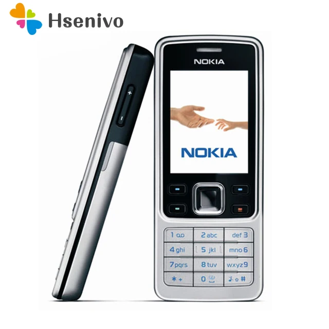 Cheap Original Nokia 6300 Unlocked Mobile Phone Tri-Band Multi-language russian and arabic language and keyboard