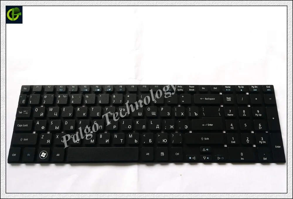 Русская клавиатура для ноутбука Acer Aspire ES1-531 ES1-572 ES1-731 ES1-731G ES1-520 ES1-521 черный RU |