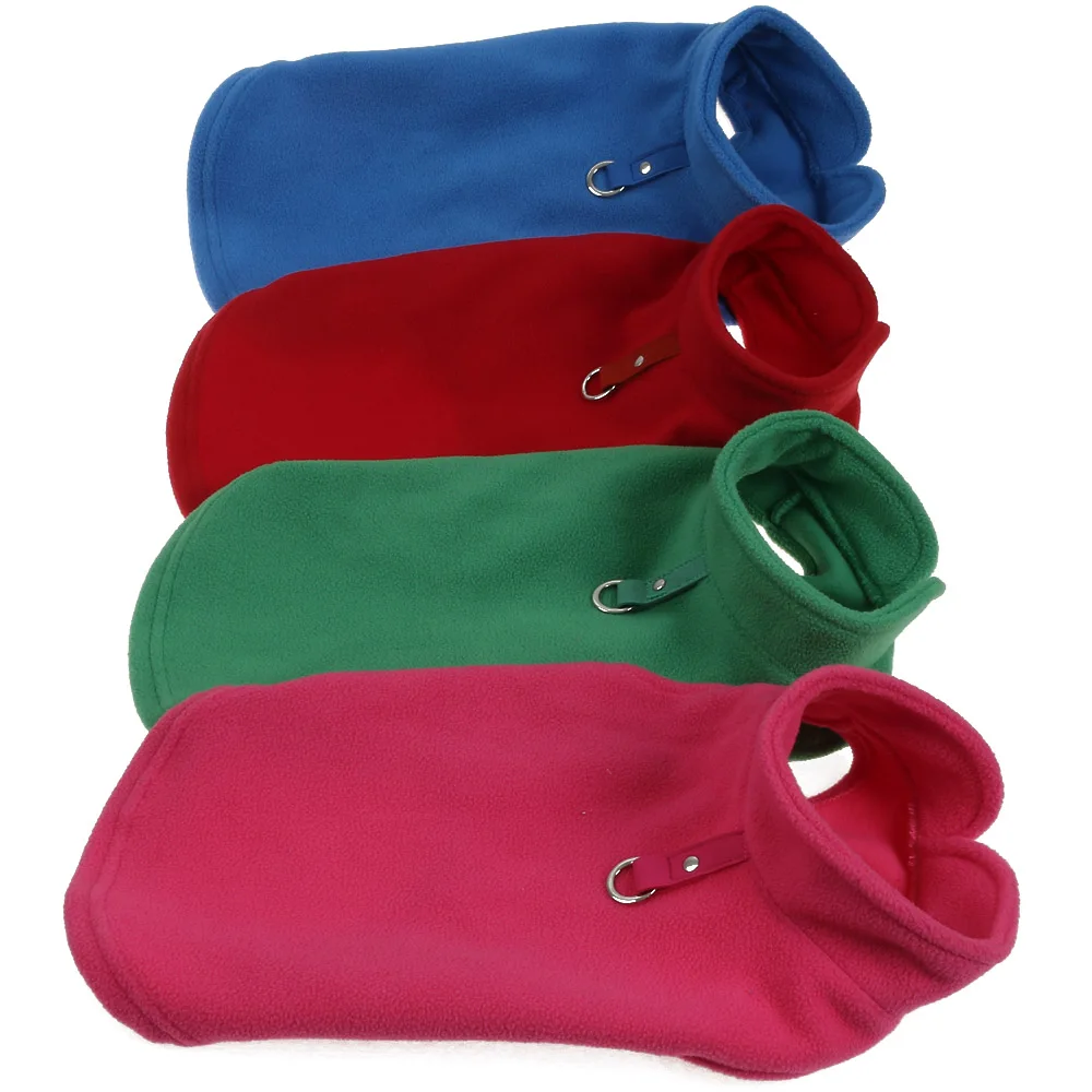 

New Soft Pet Dog Fleece Harness Vest Jumper Sweater Coat for Small Medium Dogs Jacket Puppy Costumes