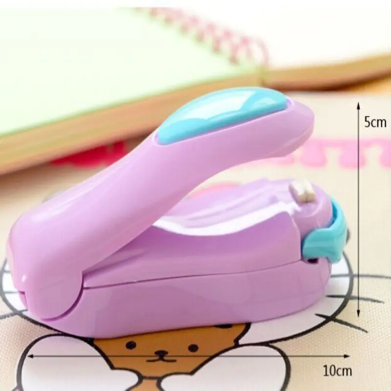 

Portable Bag Clips Handheld Mini Electric Heat Sealing Machine Impulse Sealer Seal Packing Plastic Bag Clip work with battery