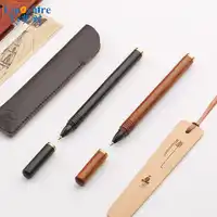 Mahogany Ballpoint Pen Creative Office Gifts Business Ballpoint Pen Retro Birthday Gift Wooden Ballpoint Pen Customization P371