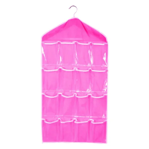 

AIMA Multifunction Clear 16 Pockets Socks Shoe Toy Sorting Storage Bag Door Wall Hanging Closet Organizer