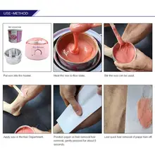 100 Вт машина для удаления волос воск нагреватель горячих ног подогреватель парафина эпилятор машина calentador de cera тела спа восковая машина