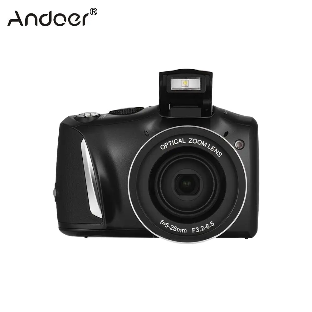

Andoer 24MP 720P HD Digital Video Camera Vlogging Camcorder Video Recorder 20X Zoom + 3.5inch IPS Display + Flash Light