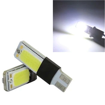 

2 Pieces Led Car DC 12v Lampada Light T10 W5W 194 168 Super White 194 168 w5w T10 Led Parking Bulb Auto Wedge Clearance Lamp