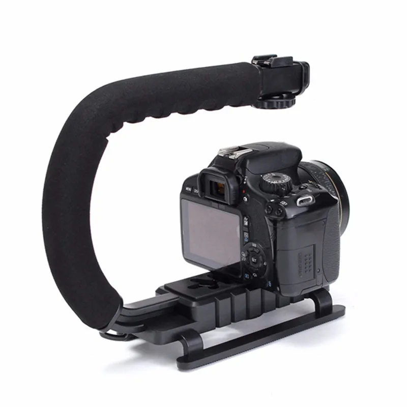 Pro Stabilizer Handheld C Shape Bracket Video Fit For Camcorder Camera