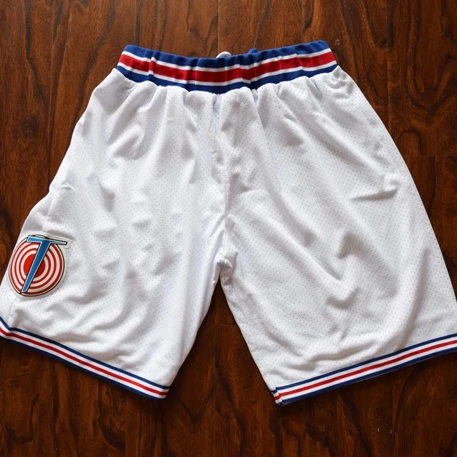 

Space Jam TuneSquad Basketball Shorts Color White Fast shiping VIVA VILLA