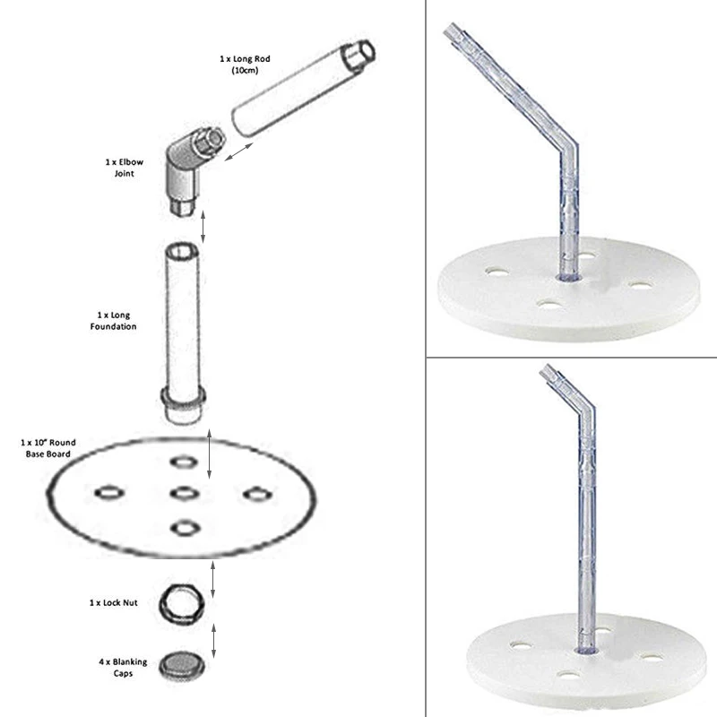 Anti-gravity Pouring Cake Stand Kit Cake Frame Set for Wedding Party Celebrations Baking Decor