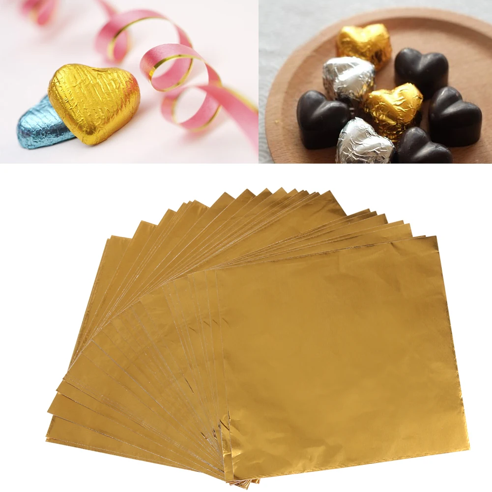 Zetiling Emballages de Papier daluminium 7# 100 pièces Emballages de Chocolat Emballages de Bonbons Emballage de Papier daluminium pour la décoration de Bonbons Caramel et Bricolage Faits Maison Zetiling Emballages de Papier daluminium 7# 100 pièces Emballages de Chocolat Emballages de Bonbons Emballage de Papier daluminium pour la décoration de Bonbons Caramel et Bricolage Faits Maison