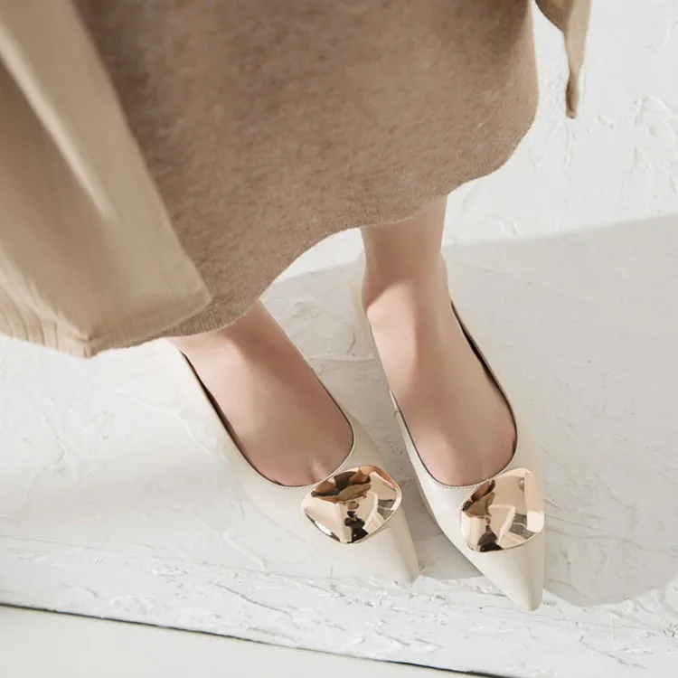 

Big Size 9 10 11 12 ladies high heels women shoes woman pumps Shallow pointed low-heeled single shoes