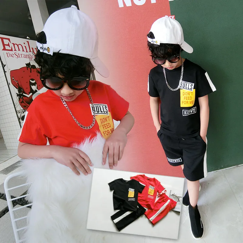 

Nana Lara's boy child of 2017 children in the of new summer short sleeved suit 8024