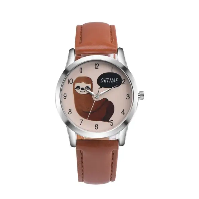 Брендовые Часы OKTIME Loth leather модные часы для женщин женские наручные заводская