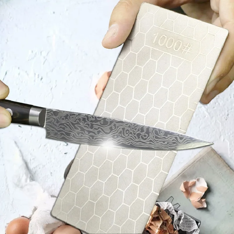 

Knife sharpener Diamond Sharpening Stone 150*63mm Ultra-thin Honeycomb Surface Knife Whetstone Kitchen Grinding Tool