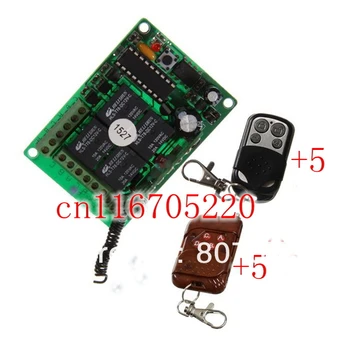 

DC 12V 4CH rf remote control switch system 12V 4 CH RF1 receivers& 10 transmitter independently Toggle/Latched/Momentary