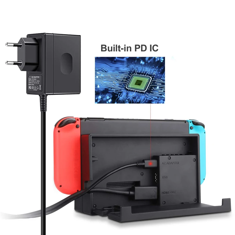 nintendo switch ac adapter replacement