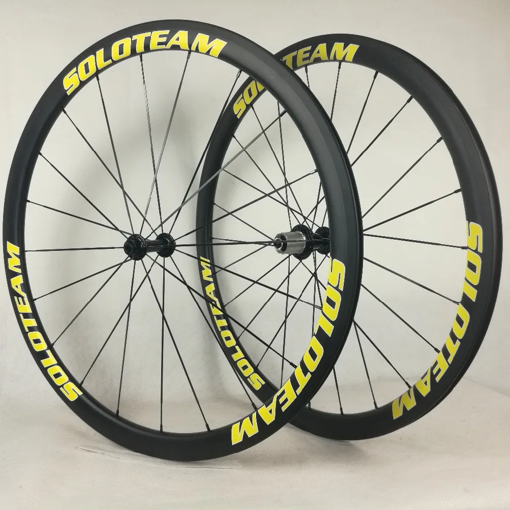Sale soloteam Novatec 271sb carbon wheels 35mm 38mm 45mm 50mm 60mm 80mm 88mm carbon bicycle wheels 700C road bike carbon wheelset 1