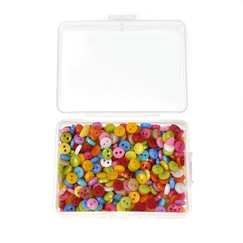 500 шт 6 мм круглая Смола мини разных цветов для поделок инструменты декоративные кнопки Скрапбукинг аппликация для одежды ручная работа аксессуары