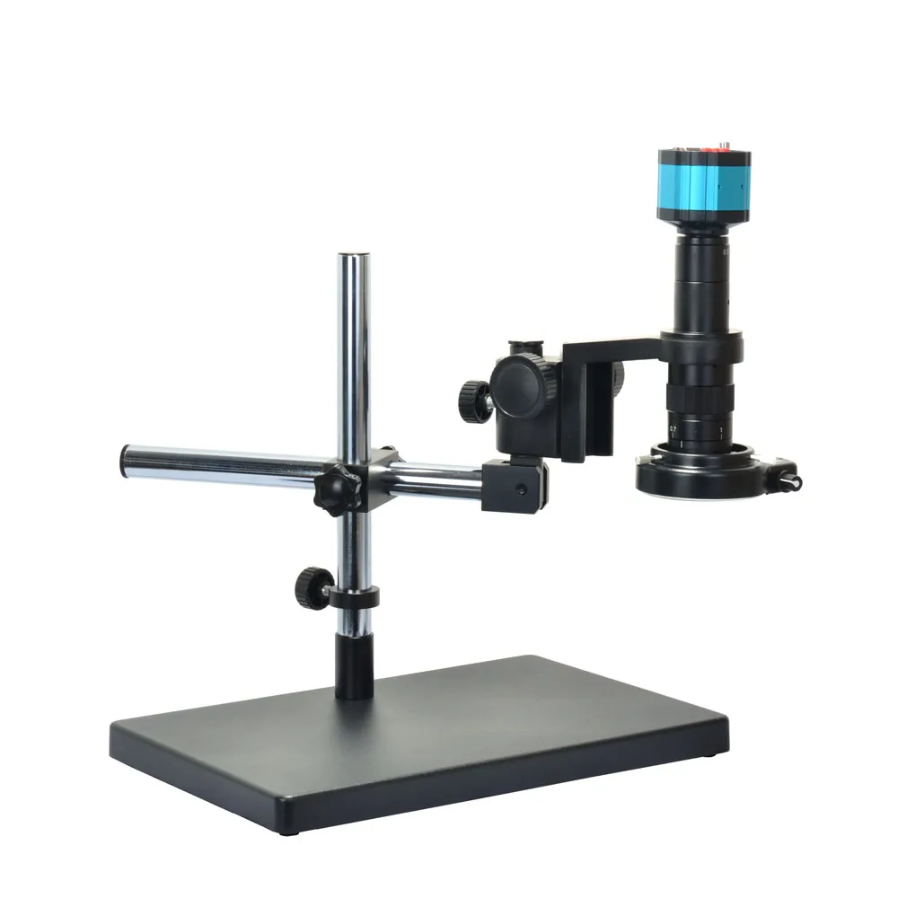 

2.0MP VGA AV Industry Digital Microscope Camera+180X Zoon C-MOUNT Lens+Big Stand Universal Bracket+144 LED Light for Lab
