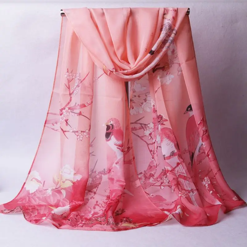 

SW White silk scarf, long strip, white silk scarf, small silk scarf, pure color narrow scarf, Long-style woman in summer a