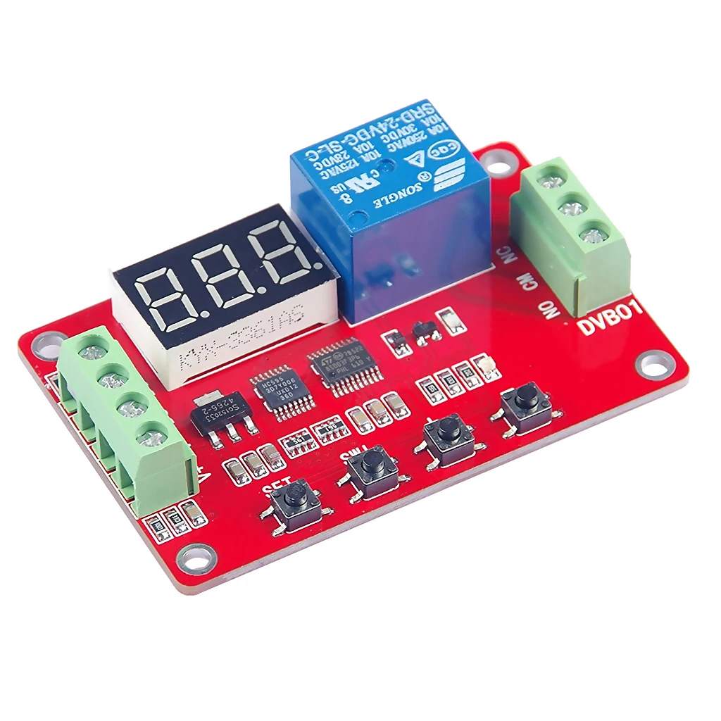DC 5V, 12V, 24V Digital Voltage Comparator Voltage Tester Monitor