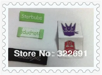 

Customized damask sew on labels for clothing