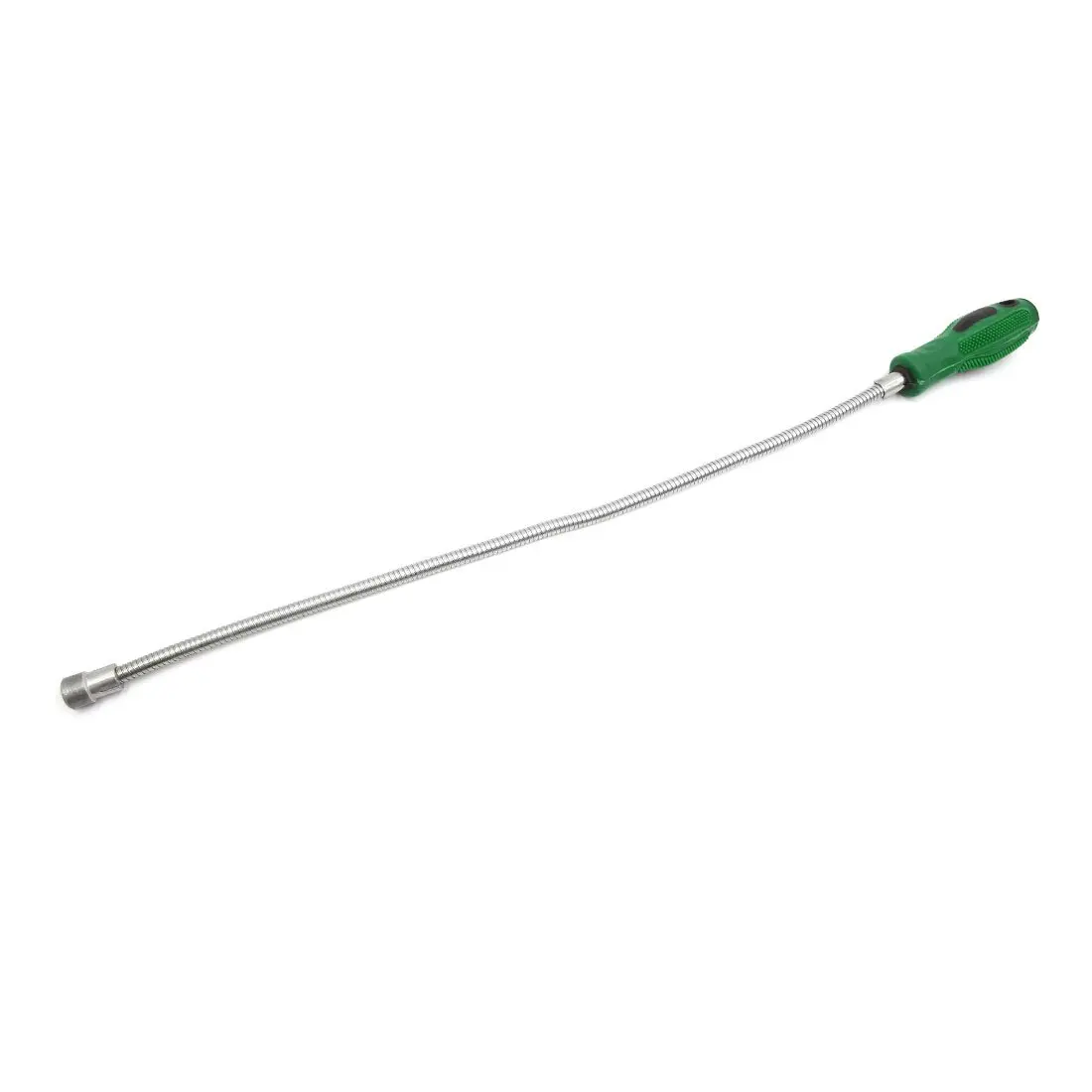 

uxcell a17072400ux0196 54cm Length Green Black Handle Spring Gooseneck Magnetic Pick Up Retrieving Tool