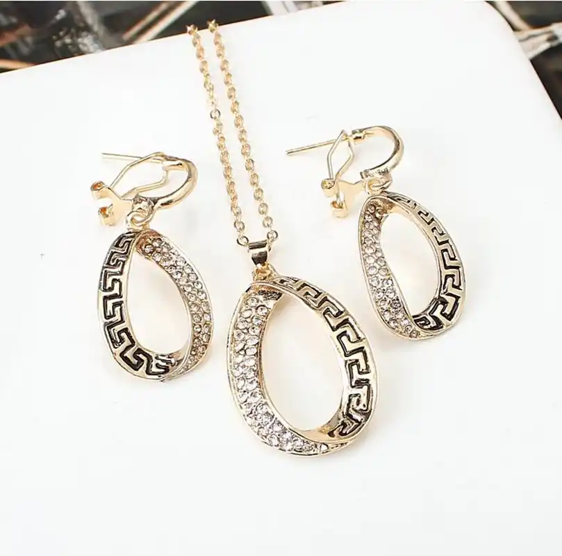 Новинка изысканная атмосфера ожерелье три набора 8ND183|set necklace| |