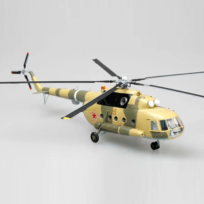 Easy Model ВВС России Mi 8 хип вертолёт 1/72 весы Готовая модель игрушки для сбора подарок