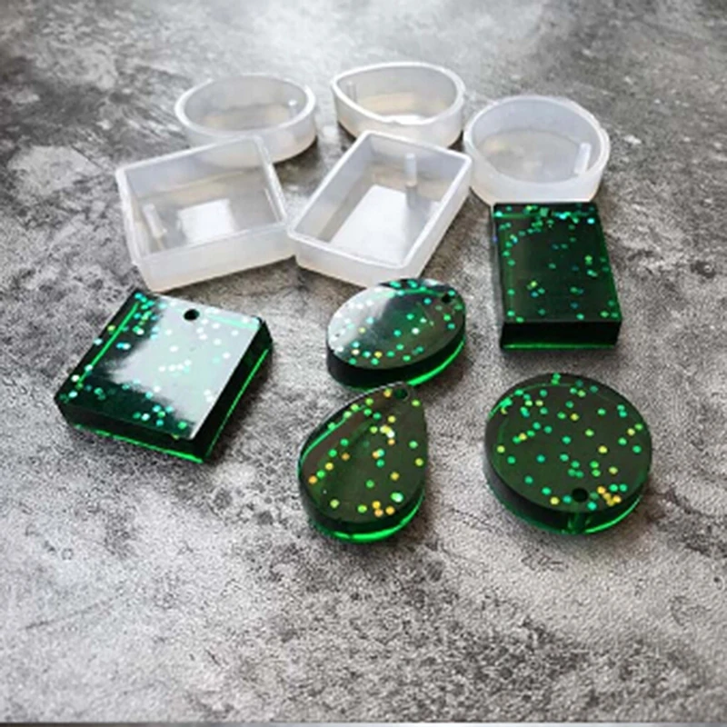 

DIY Necklace Silicone Mold Jewelry Mold Candy Sugar Cake Chocolate Border Decoration Molds Bakeware Ornament Tools Easter Decor