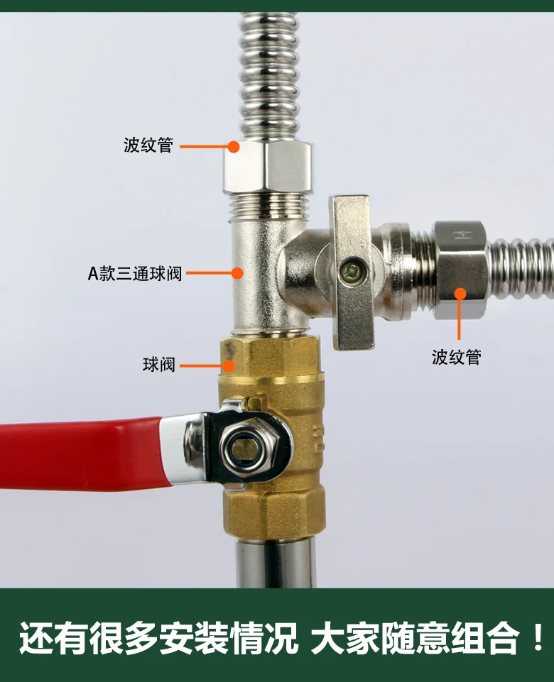 Desviador De Tubulação De Água, Torneira Para