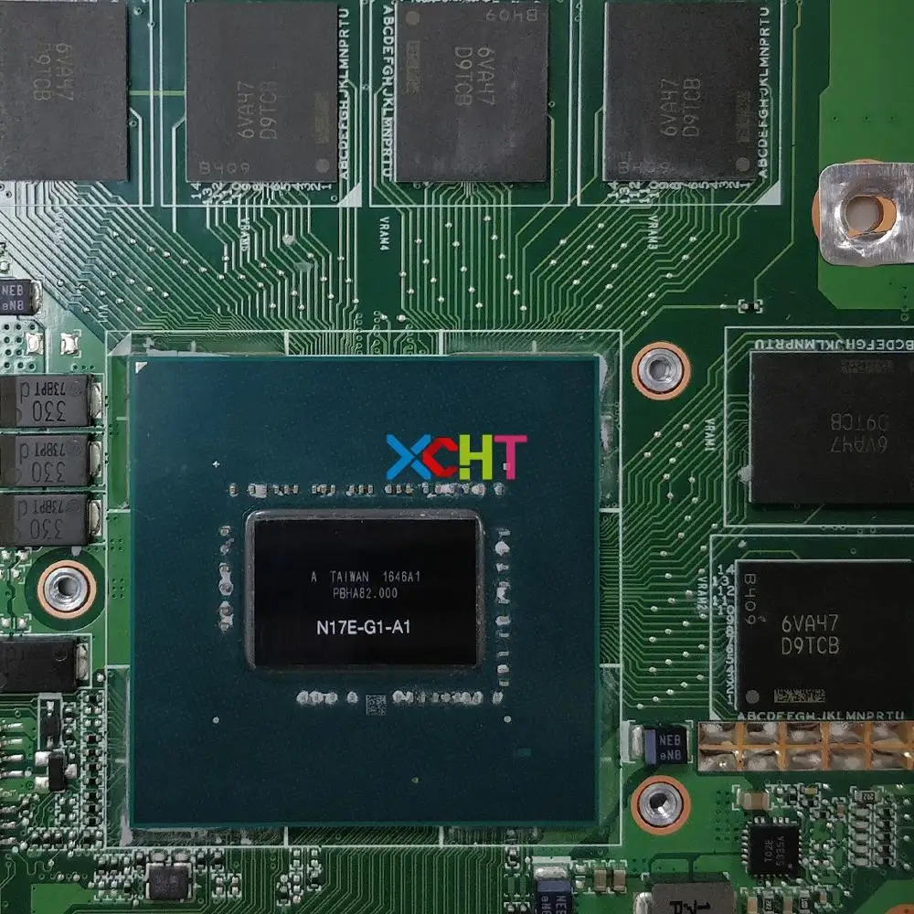  GL703VM DA0BKNMBAB0 w i7-7700HQ CPU w N17E-G1-A1 GPU for Asus GL703VM Laptop Motherboard System Boa