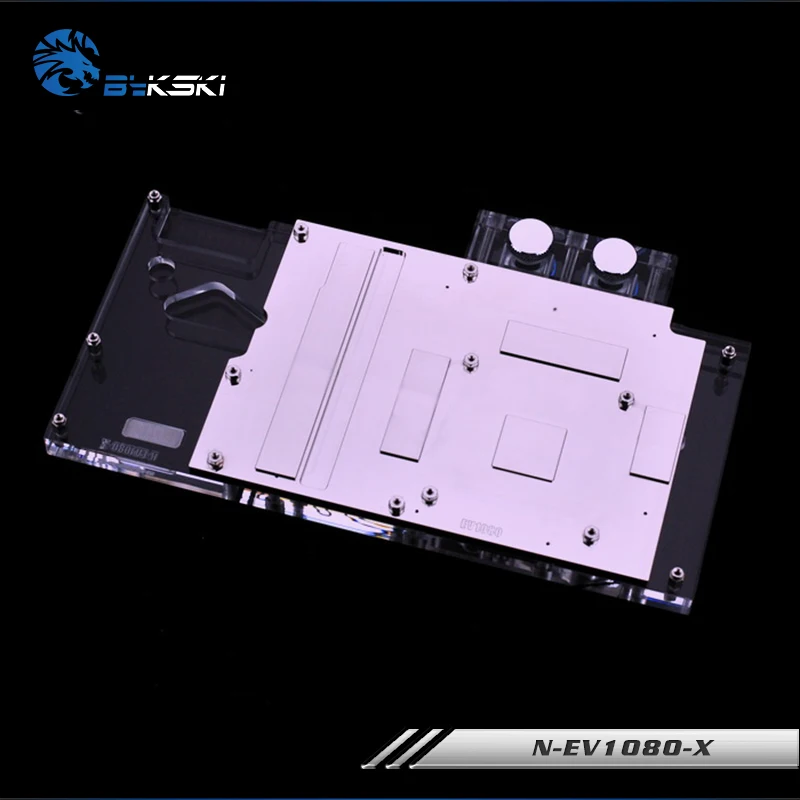 Bykski N EV1080 X полноэкранная Графическая карта блок водяного охлаждения RGB/RBW для EVGA