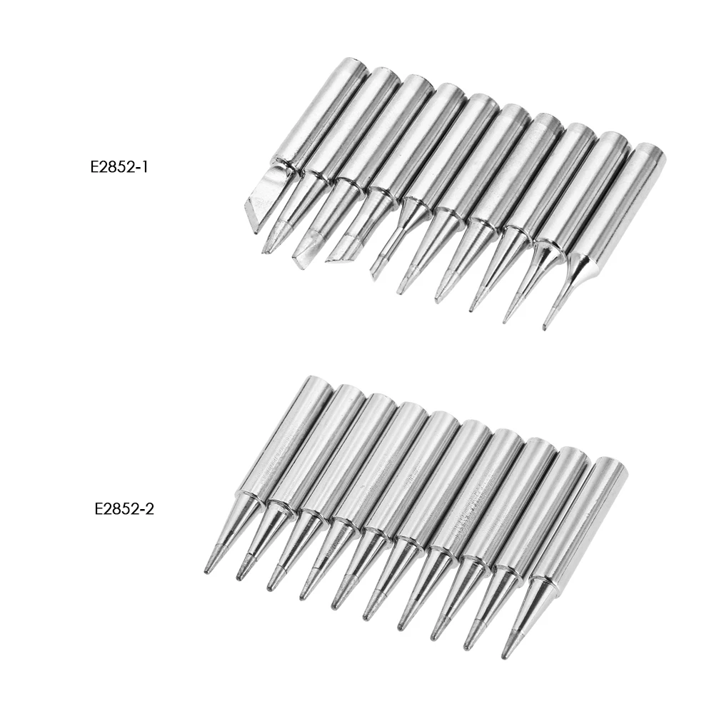 10 шт. наконечники для паяльника Замена наконечника для паяльника Бессвинцовая отвертка железный наконечник для Hakko паяльная станция Набор