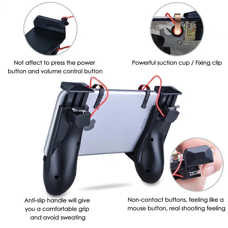 Mobile Contol Aim Key L1R1 Gaming Shooter Controller For Android iPhone PUBG Joystick Shooting Game For PUBG controller