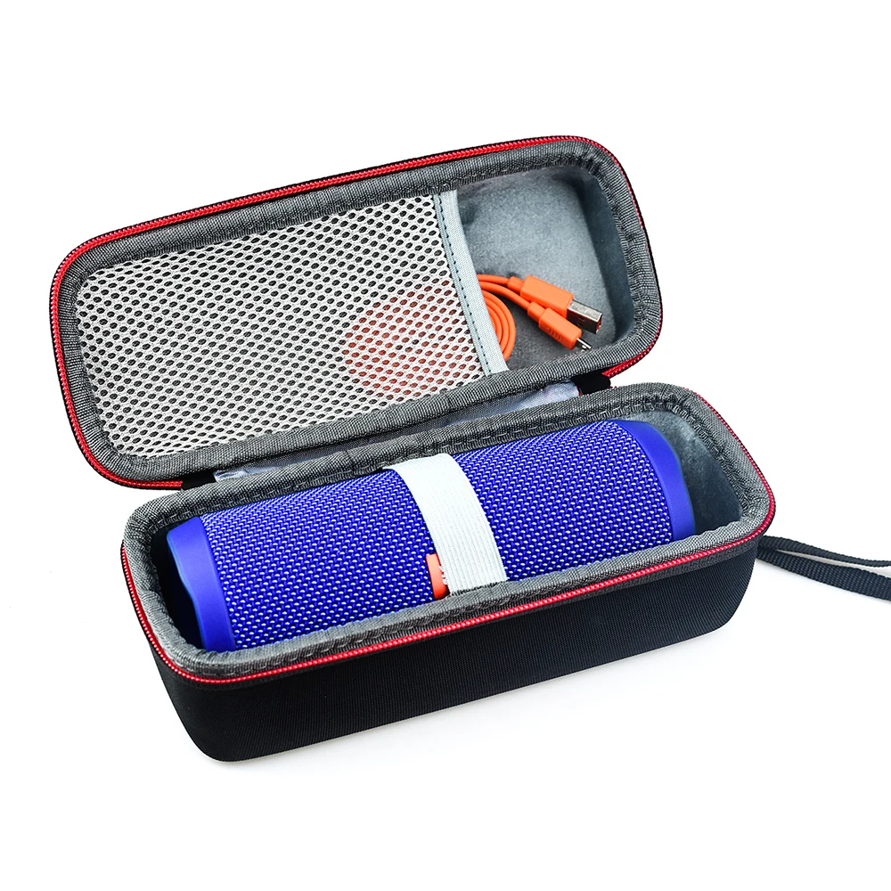 Чехол для JBL Flip 5 дорожный Жесткий 3/4 портативный Bluetooth-динамик. Подходит USB-кабеля