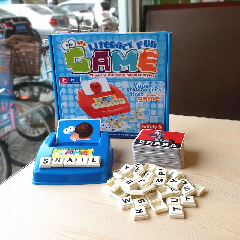 free game desk toy children educational toys play kids word game letter learning games