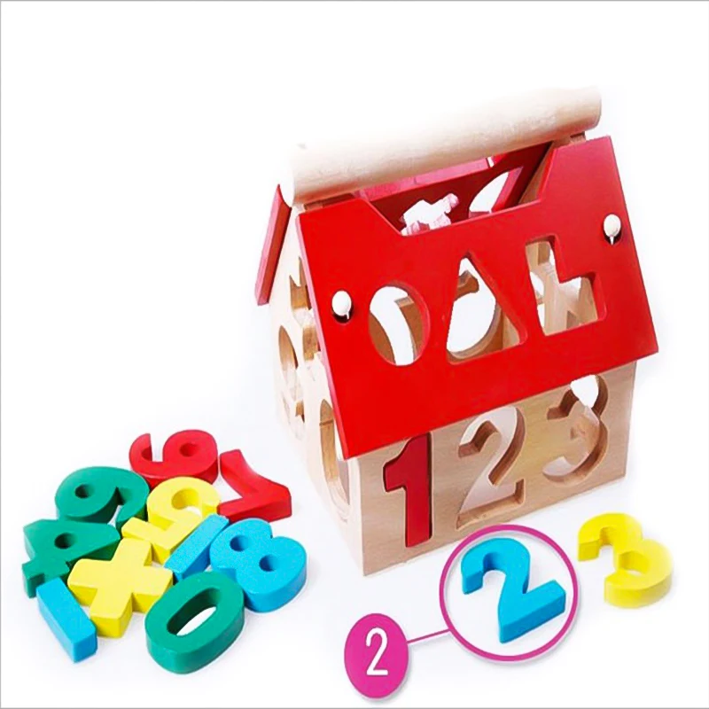 Children's Digital House Small Digital House Wisdom House Cute Digital Pairs Early Learning Educational Toys for Children Children's Digital House Small Digital House Wisdom House Cute Digital Pairs Early Learning Educational Toys for Children