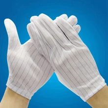 Электронный антистатический антивибрационный износостойкий устойчивый, для сварочных работ, механическая защита от пыли, защитные полиэфирные перчатки, распродажа