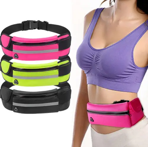

Limit 100 Women Waist Bum Bag Pouch Sports Fanny Pack Belt Money Bags For Running Jogging Cycling Phones Case Container Travel