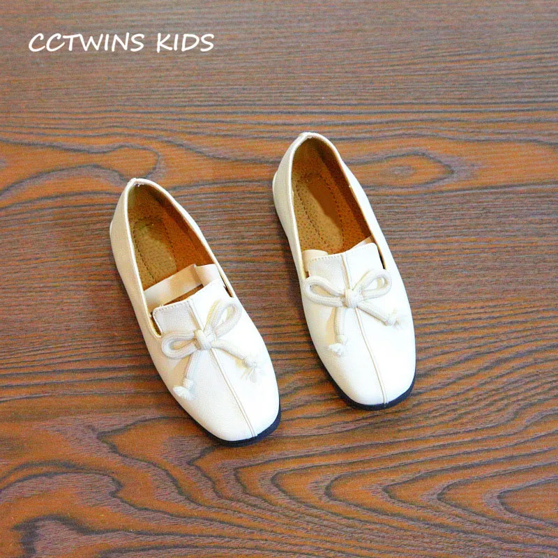 

CCTWINS KIDS 2018 Autumn Baby Girl Fashion Slip On Shoe Toddler Pu Leather Loafer Children Butterfly Black Flat GL1952