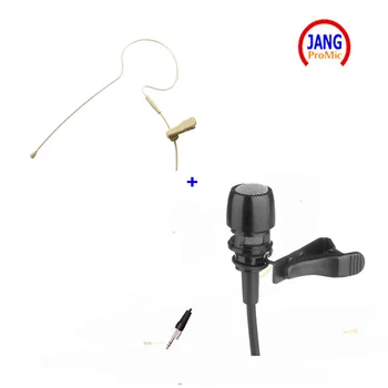 

Professional Earclip Condenser Microphone Lapel Microfone Suit for Sennheiser Wireless Transmitter TRS 3.5mm Screw Jack Mikrofon