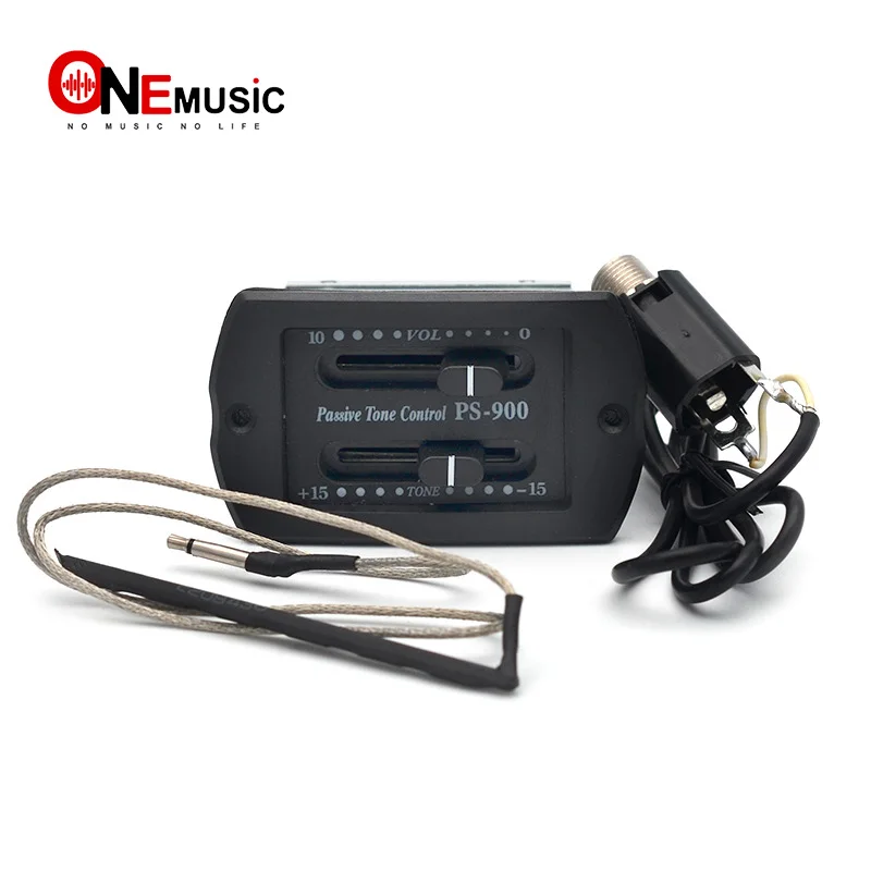 2 Band Guitar EQ Equalizer Passive Pickup Volume and Tone Control with