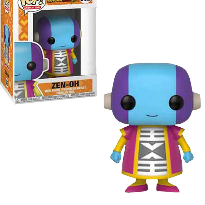 

FUNKO POP Japanese Anime Cartoon Dragon Ball ZEN-OH Vinyl Doll Action Figures Collection Model figure Toys for Children Gifts
