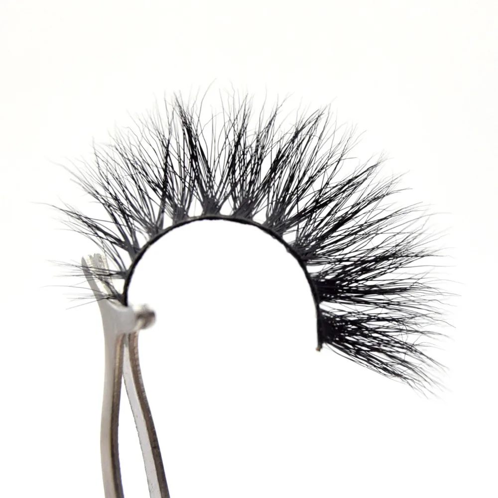 

Visofree Mink Lashes Winged Criss-crossed Rounded False Eyelashes Hand Made 3D Mink Eyelashes Cruelty-free Lashes maquiagem 07E