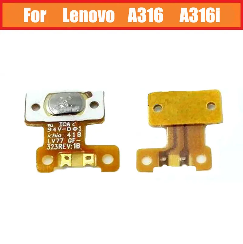 

100% original switch on off Power Flex cable For Lenovo A316 A316i Power Button Key Flex Cable with sticker replacement parts