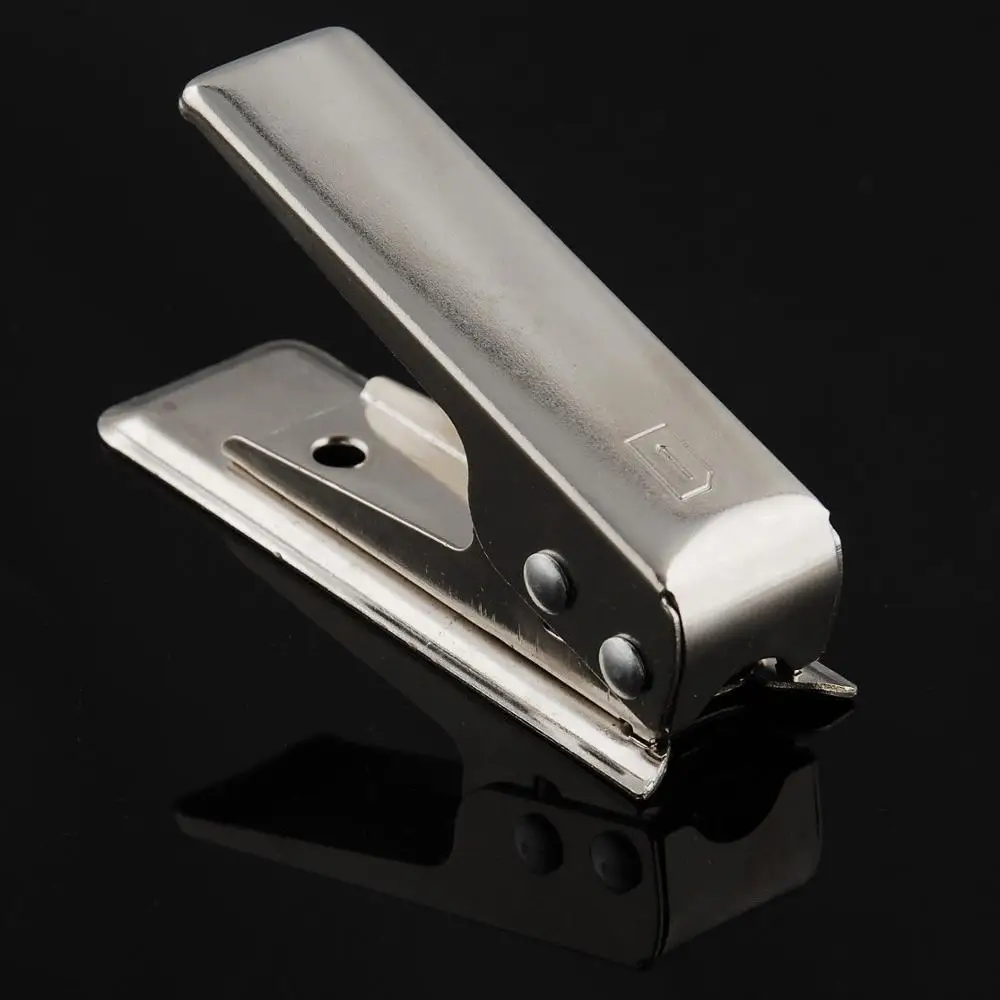 Лучший универсальный Металлический Мини стандарт микро сим-карты для нано сотового телефона Sim карты Резак для iphone 5 6 7Plus