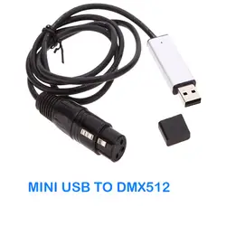HIPERDEAL USB к интерфейс DMX контроллер для адаптера DMX512 компьютер этап-Lighting Управление 18Nov06