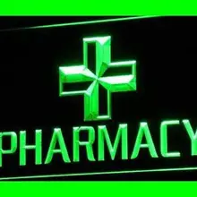 I151 аптека RX магазин светодиодный неоновый свет sign on/off Swtich 20+ Цвета 5 размеров