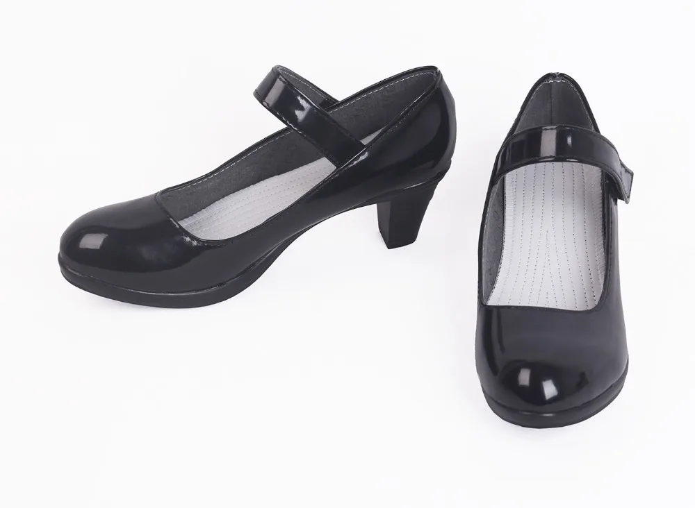Fate Grand Order FGO Lancer Scathach Maid Cosplay Shoes Boots (5)
