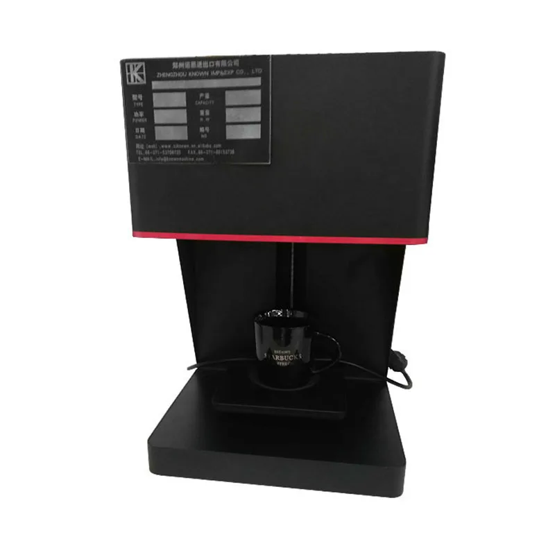 

Free express shipping automatic latte art cake biscuit selfie coffee printer for sale